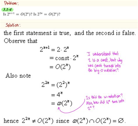 big o asymptotic notation.